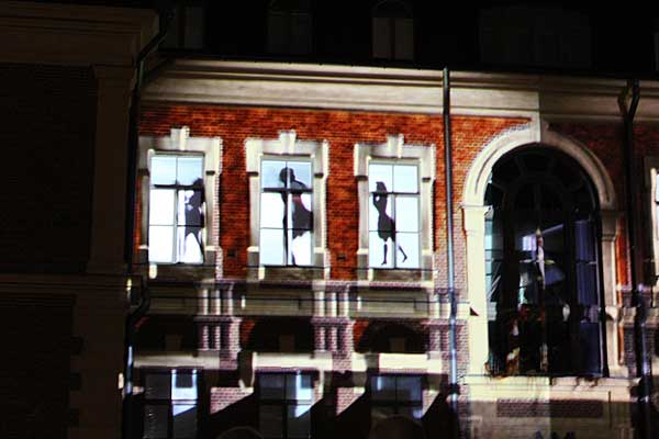 Video mapping Nauratko sä mulle