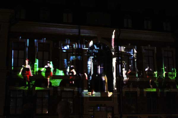 Video mapping Nauratko sä mulle